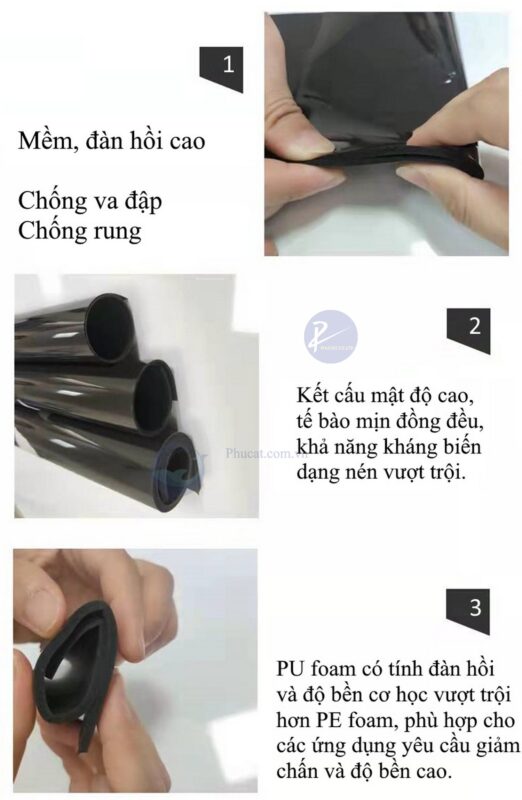 Đặc tính PU-Poron Foam