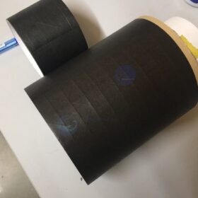 Băng keo giấy kraft đen có chỉ gia cường chống rách